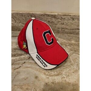 Cleveland Indians Spring Training 2011 Strap Back Baseball Cap And PIN. 3D logo